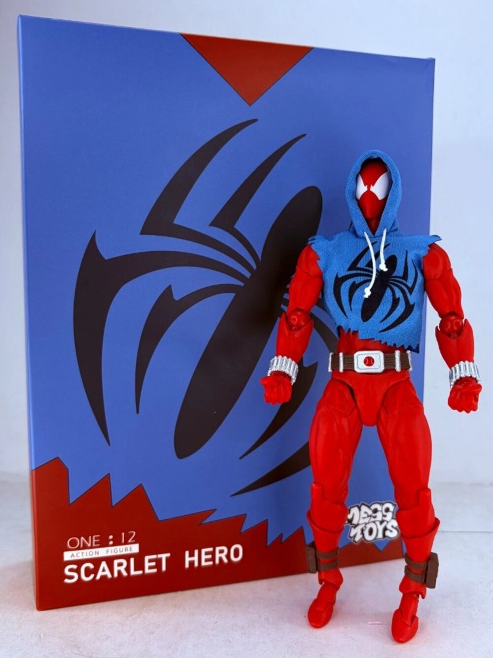 Spider-Man Scarlet Spider Hero Ben Reilly 6" Spiderman Action Figure Toy Gift